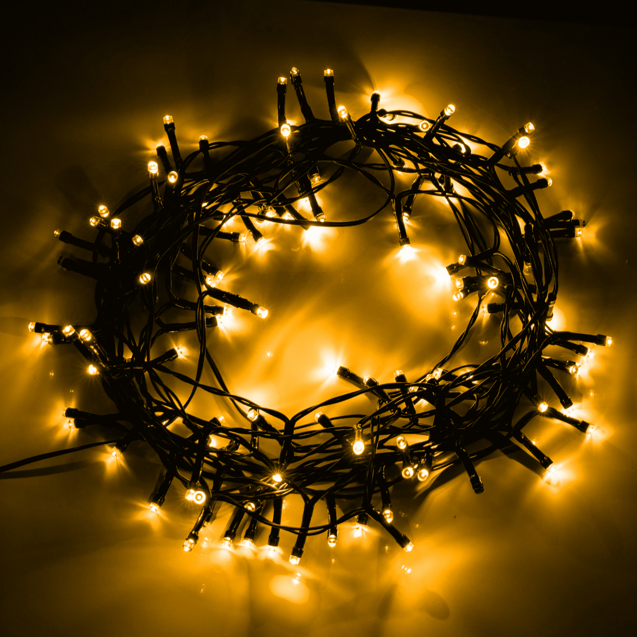 Електрогірлянда Yes! Fun "Нитка" 120 LED, теплий білий, 8,4 м, мерехтіння, USB, 975064