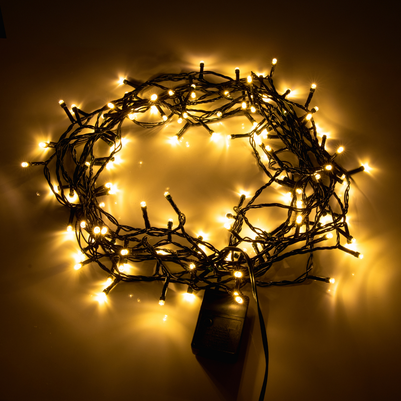 Електрогірлянда Yes! Fun "Нитка" 120 LED, тепло-біла, 8,4 м, 8 режимів миготіння, 974832