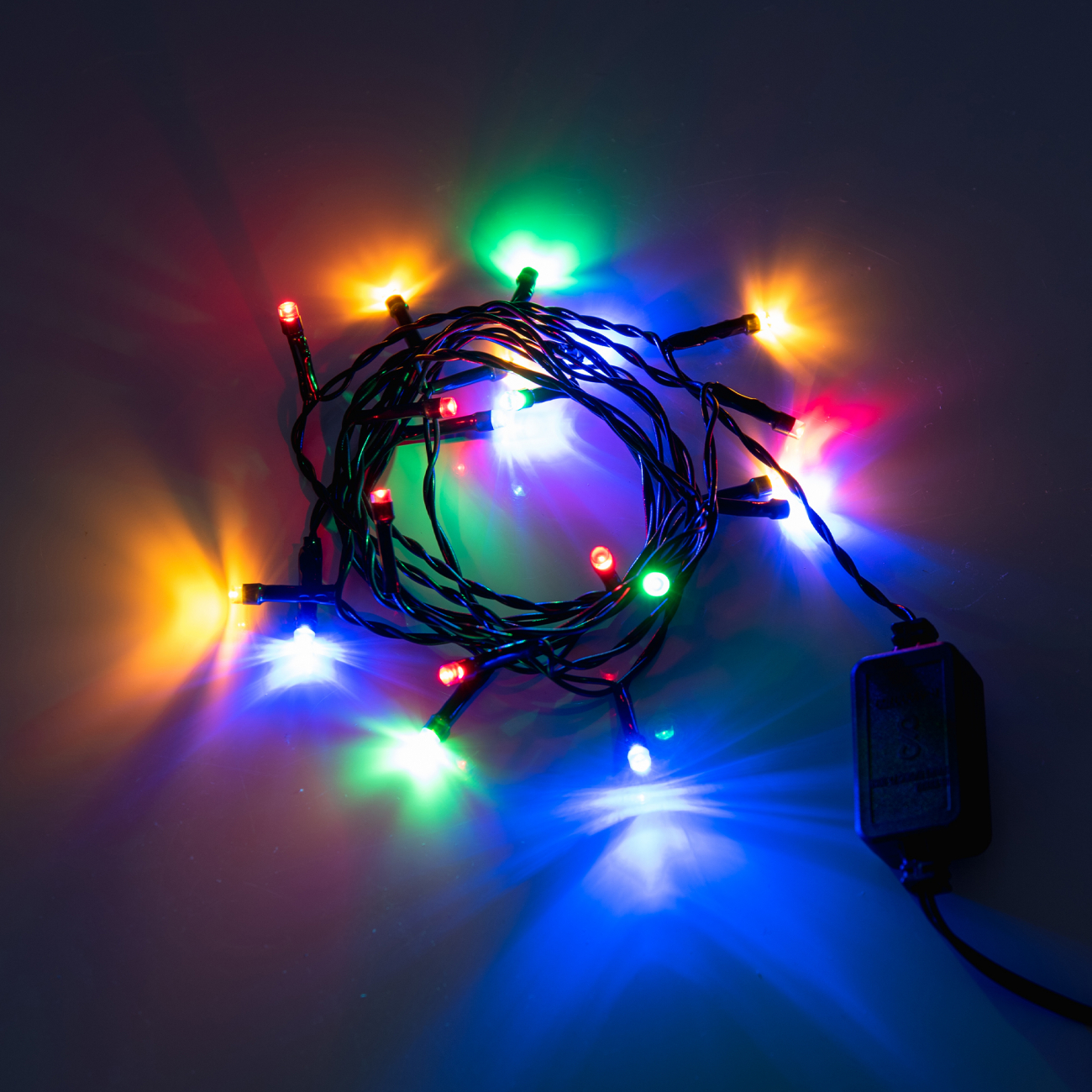 Електрогірлянда Yes! Fun "Нитка" 20 LED, різнокольорова 2 м, статична, 974834