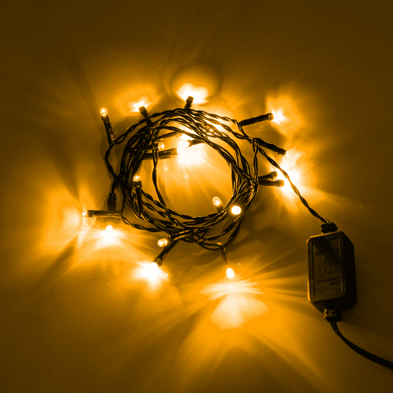 Електрогірлянда Yes! Fun "Нитка" 20 LED, тепло-біла, 2 м, статичне свічення, 975046