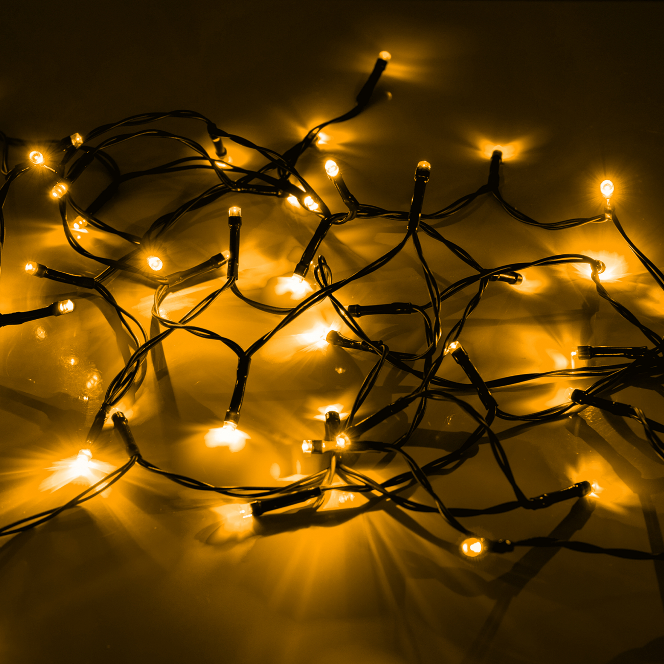 Електрогірлянда Yes! Fun "Нитка" 40 LED, тепло-біла, 4 м, статичне свічення, 975049 1