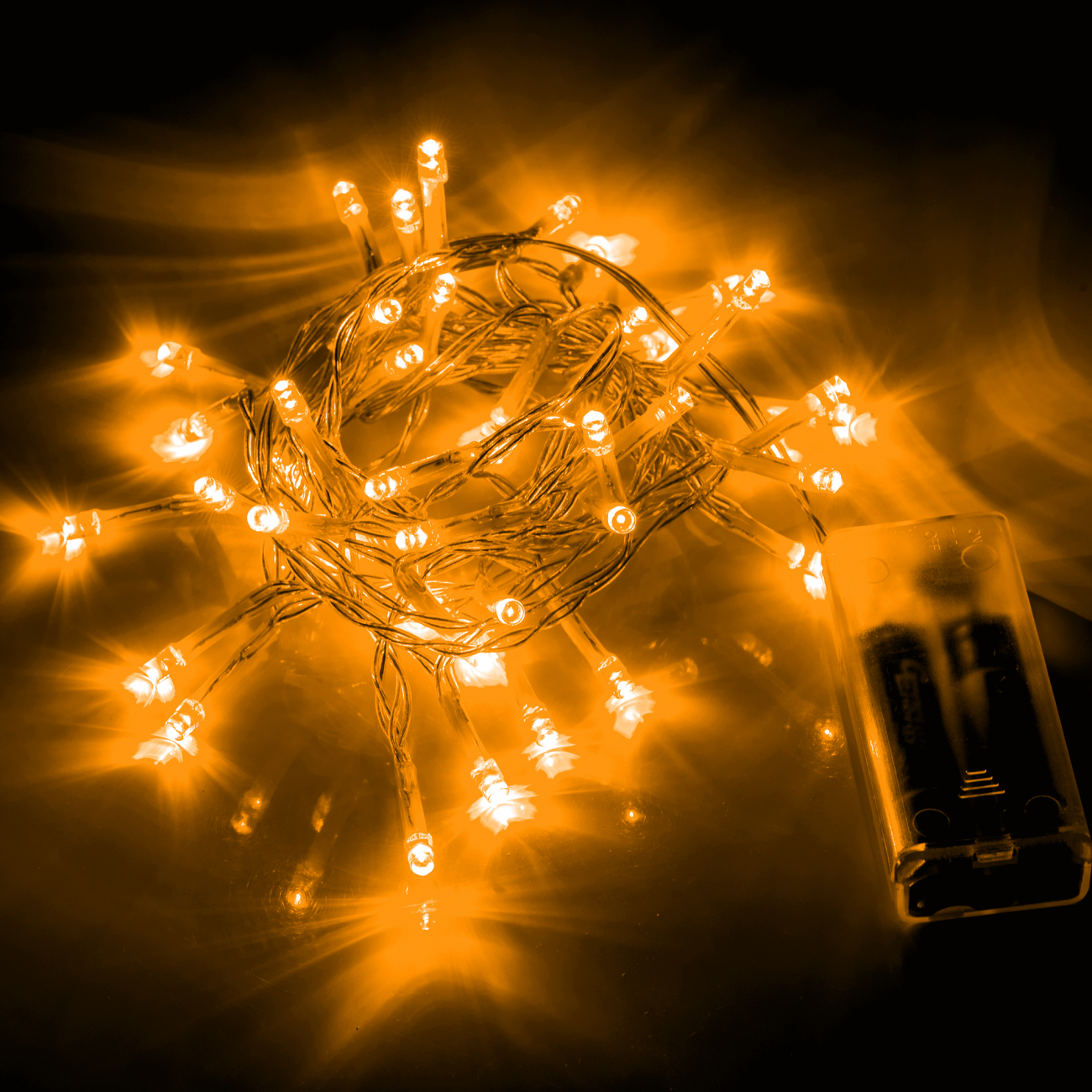 Електрогірлянда Yes! Fun "Нитка" 41 LED, жовта, 2,8 м, статична, на батарейках, 975055