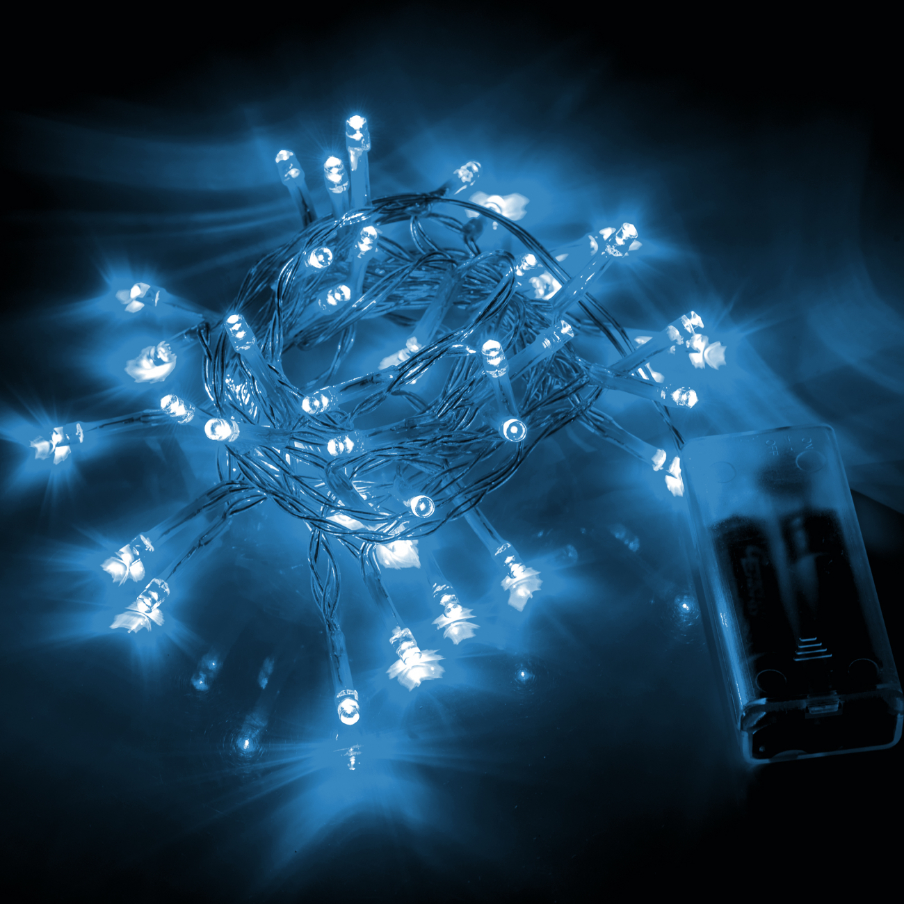 Електрогірлянда Yes! Fun "Нитка" 41 LED, холодно-біла, 2,8 м, статична, на батарейках, 975057