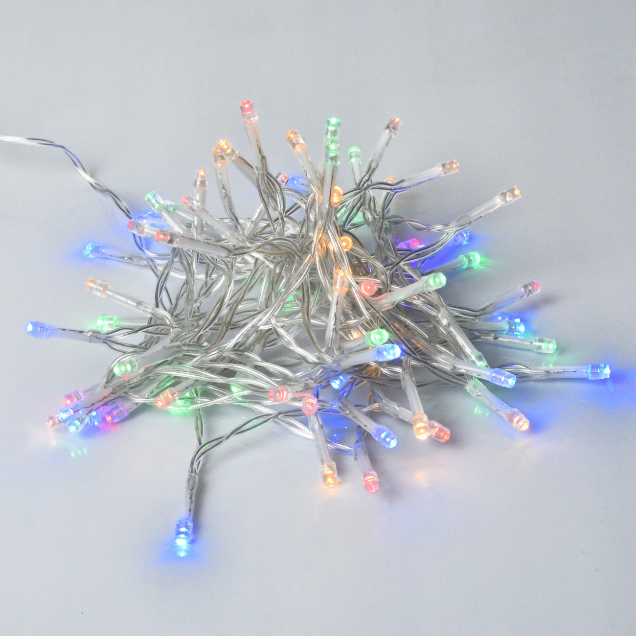 Електрогірлянда Yes! Fun "Нитка" 70 LED, різнокольорова, 4,9 м, статична, на батарейках, 975058 1