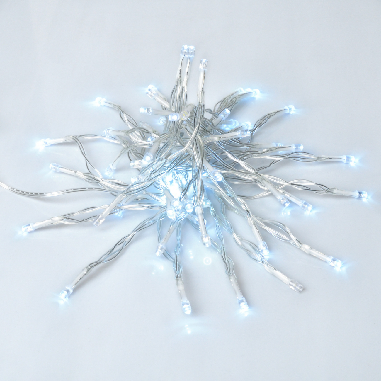 Електрогірлянда Yes! Fun "Нитка" 70 LED, холодно-біла, 4,9 м, мерехтіння, USB, 975063