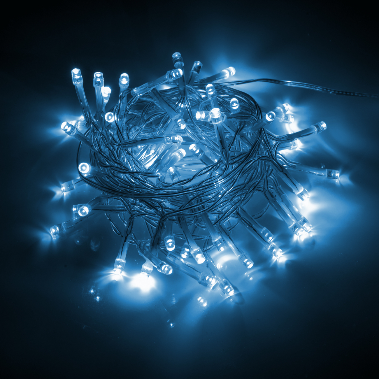 Електрогірлянда Yes! Fun "Нитка" 70 LED, холодно-біла, 4,9 м, мерехтіння, USB, 975063 1