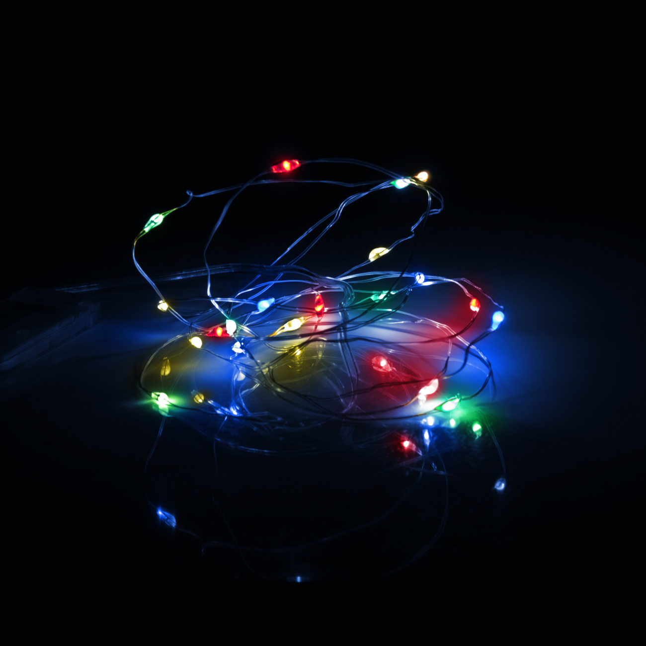 Електрогірлянда Yes! Fun "Нитка" на мідному дроті, 20 LED, різнокольорова 2 м, статична, батарейки, 975022