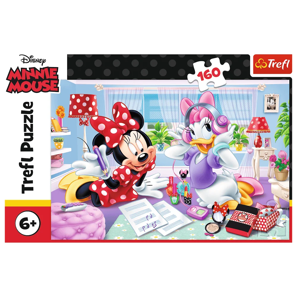 Пазл "160" - День с лучшим другом / Disney Minnie, Trefl, 15373 1