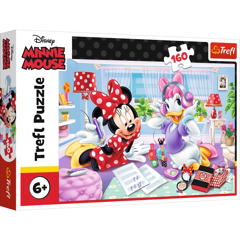 Пазл "160" - День с лучшим другом / Disney Minnie, Trefl, 15373
