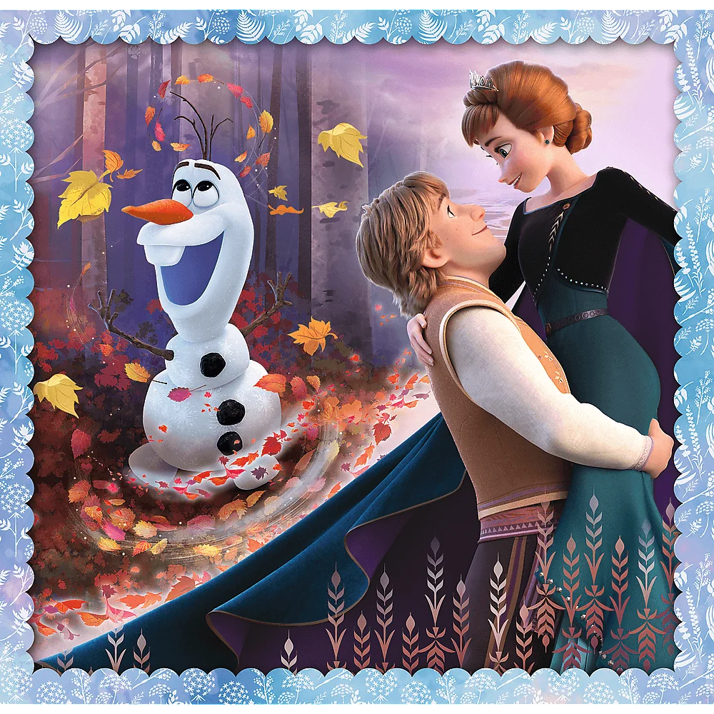 Пазл "3 в 1" - Чарівна історія / Disney Frozen 2, Trefl, 34853 3