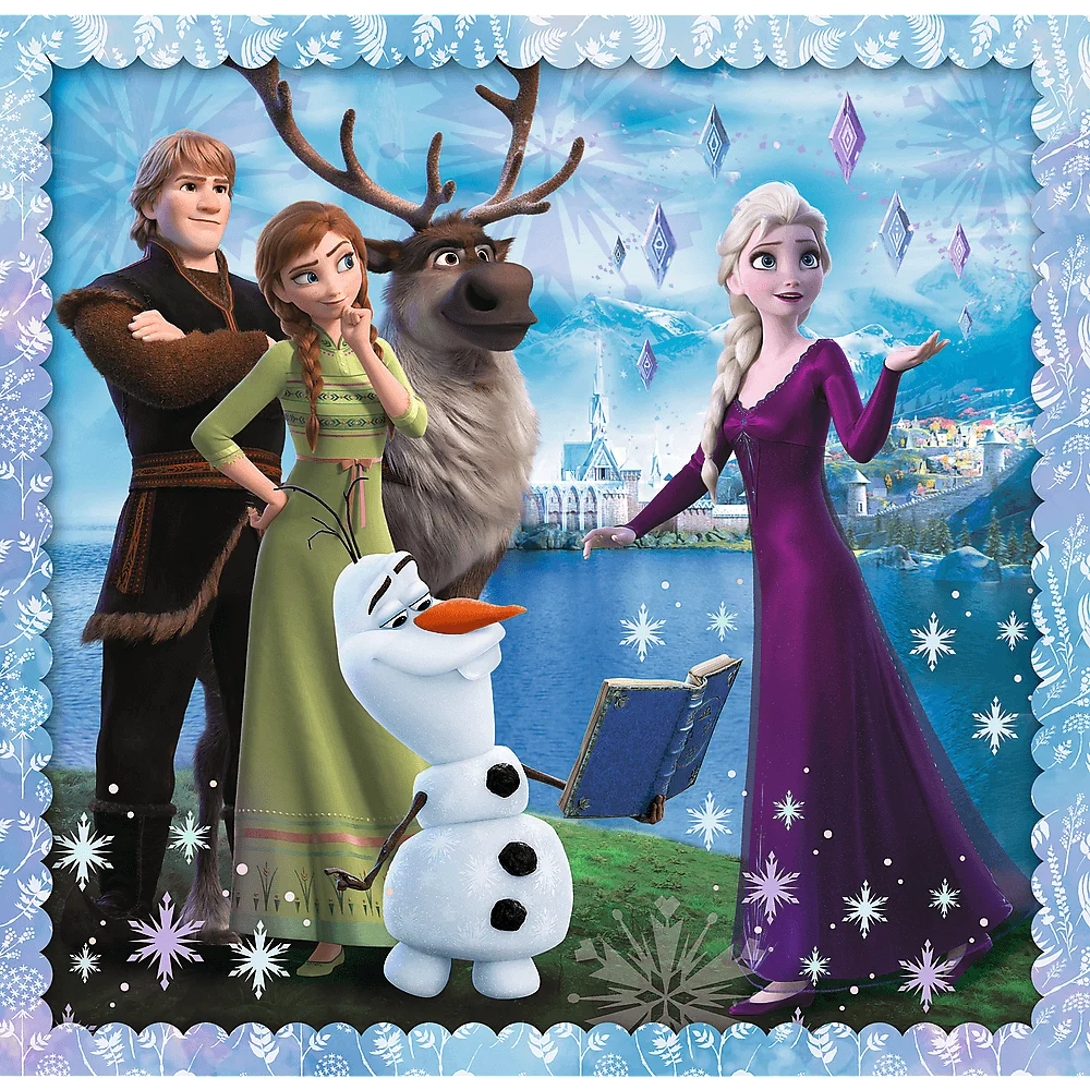 Пазл "3 в 1" - Чарівна історія / Disney Frozen 2, Trefl, 34853 2