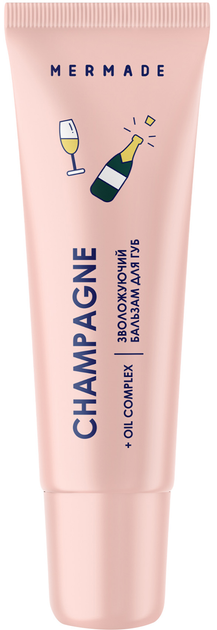 Бальзам для губ зволожуючий "Champagne" 10 г, MRL1003, Mermade