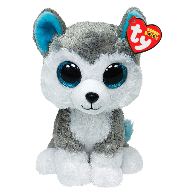 Іграшка м`яка TY Beanie Boo`s Хаскі "Slush" 25 см, 36902