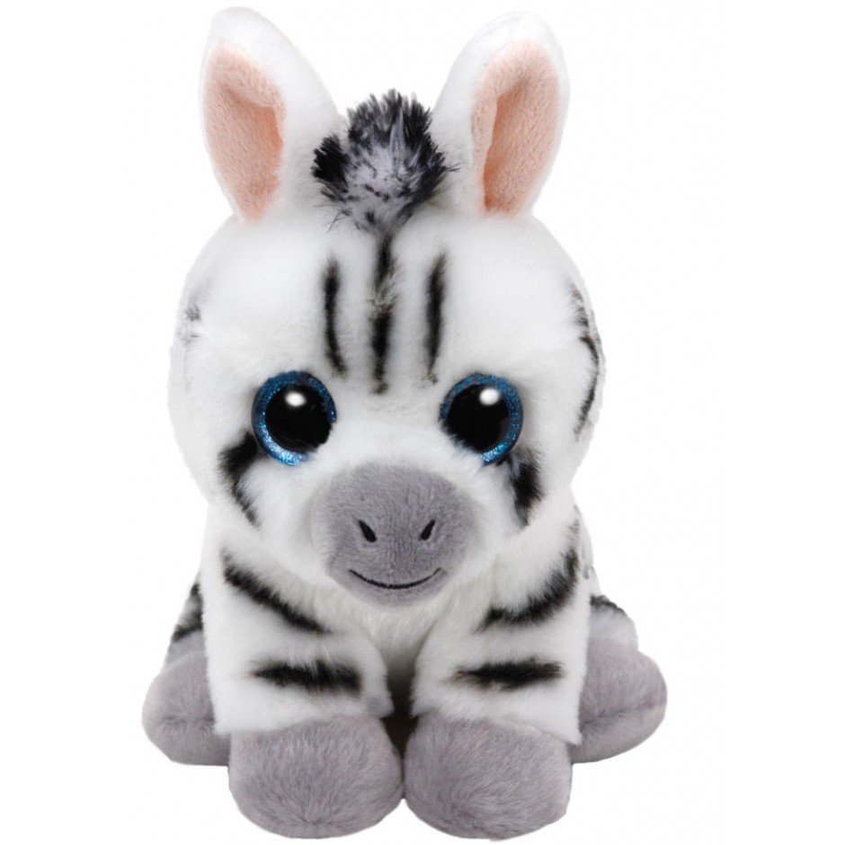 Іграшка м`яка TY Beanie Boo`s Зебра "Stripes" 15 см, 41198