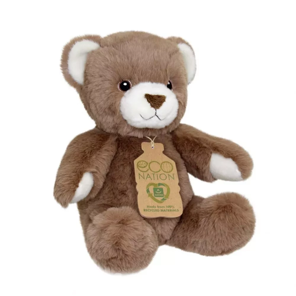 Мягкая игрушка ECO Медведь коричневый 25 см, 200815C