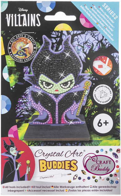 Набор для творчества Crystal Art "Малифисента", ст. CAFGR-DNY010