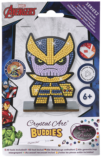 Набор для творчества Crystal Art "Танос", арт. CAFGR-MCU011