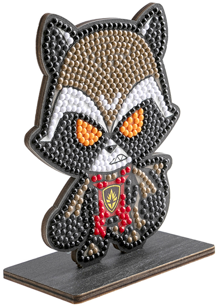 Набор для творчества Crystal Art "Енот Ракета", арт. CAFGR-MCU012 7