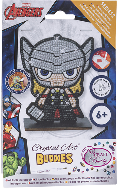 Набор для творчества Crystal Art "Тор", арт. CAFGR-MCU009