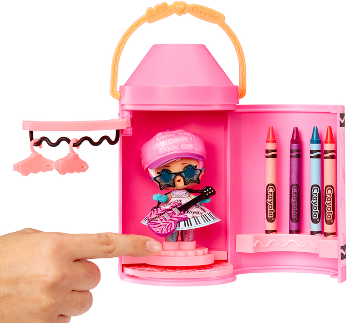Набор игровой с куклой L.O.L Surprise! серии "Crayola" – Цветнашки, с аксессуарами, 505273 3