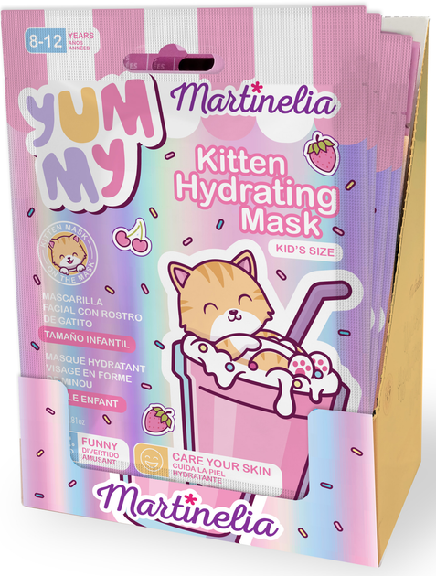 Зволожуюча маска для обличчя "Yummy", 77040, Martinelia 2