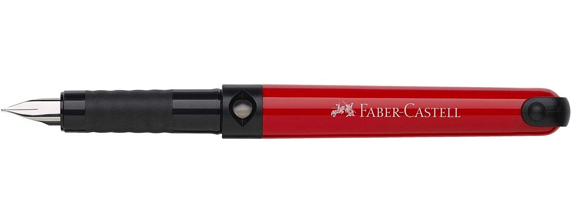 Ручка пір`яна Fresh, червона, 149877 Faber-Castell