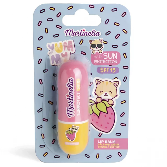 Бальзам для губ з SPF 15 "Yummy", 68025, Martinelia 1