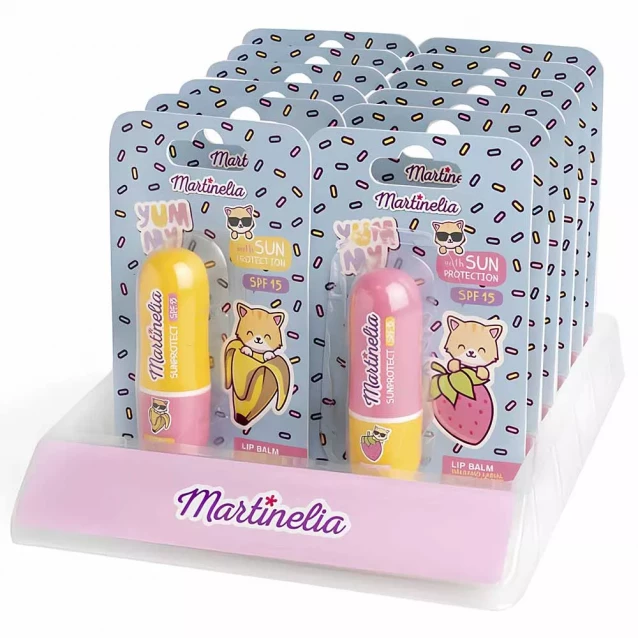 Бальзам для губ з SPF 15 "Yummy", 68025, Martinelia 4