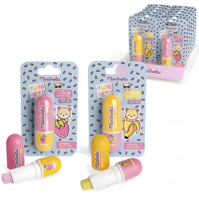 Бальзам для губ з SPF 15 "Yummy", 68025, Martinelia 5