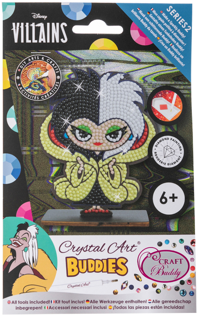 Набор для творчества Crystal Art "Круэлла", ст. CAFGR-DNY011