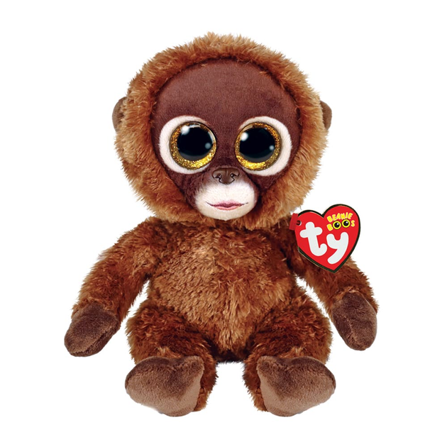 Игрушка мягкая TY Beanie Boo`s Обезьяна "Monkey" 15 см, 36391
