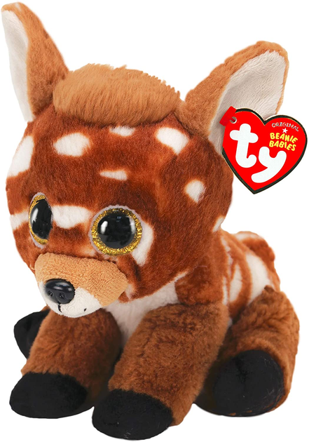 Игрушка мягкая TY Beanie Babies Олененок "Deer" 15 см, 70008