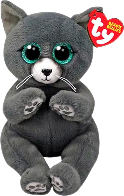 Іграшка м`яка TY Beanie Bellies Кішка "Binx", 41501