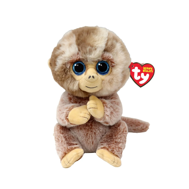 Іграшка м`яка TY Beanie Bellies Мавпа "Stubby" 25 см, 43211