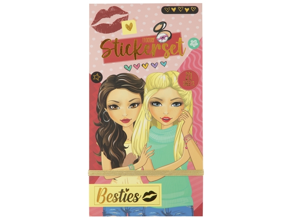Стікербук "Luxury" Besties, 20 аркушів, 961025