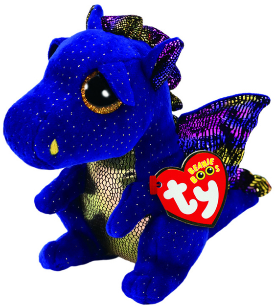 Игрушка мягкая TY Beanie Boo`s Дракон "Saffire" 25 см, 37260