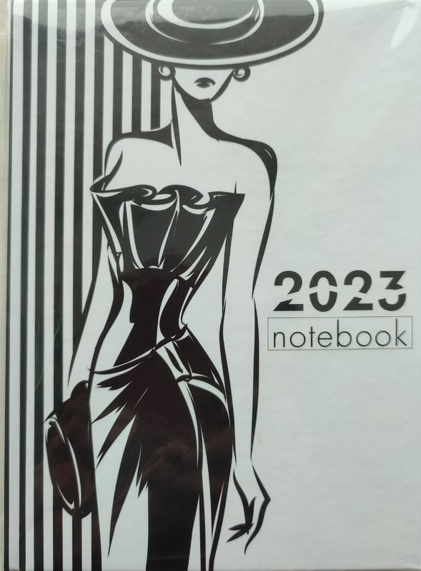 Ежедневник датированный A5, 2023, Women, черный, BM.2181-01