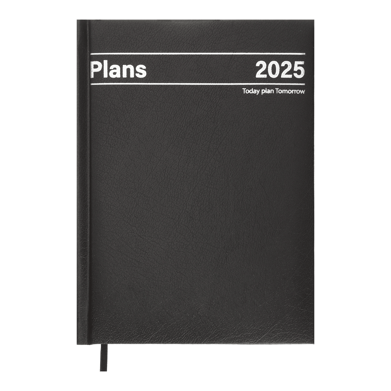 Ежедневник датированный A5, 2025, Style, черный, бумвинил/поролон, BM.21120-01