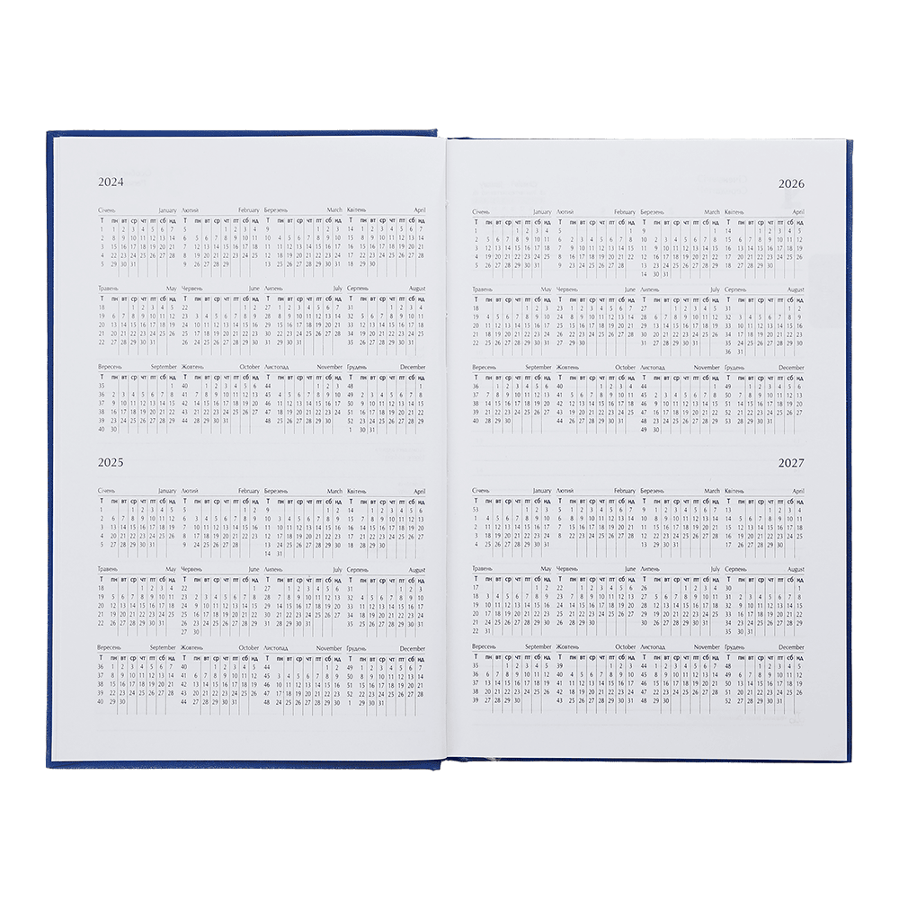 Ежедневник датированный A5, 2025, Optimal, красный, бумвинил, BM.2121-05 3