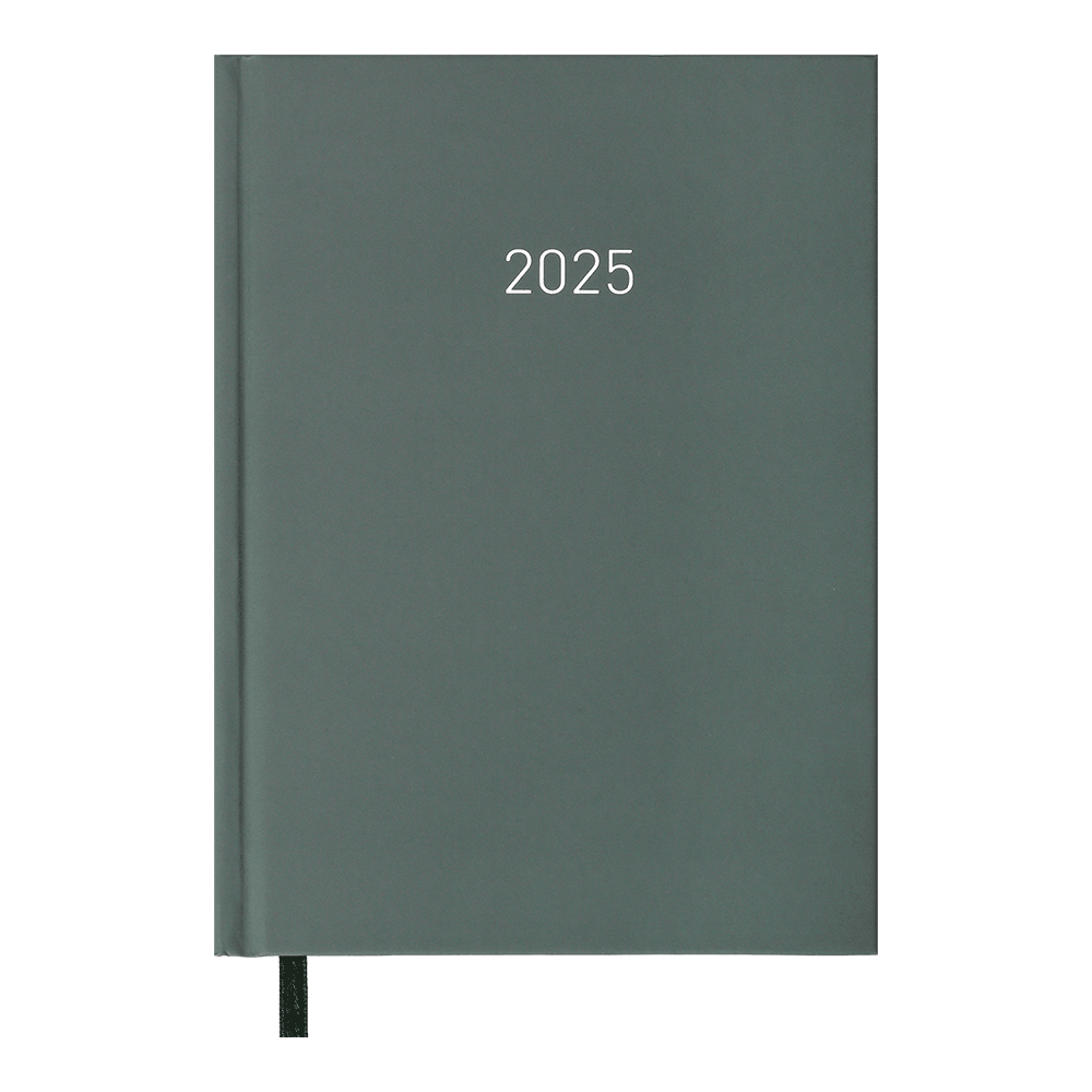 Ежедневник датированный A5, 2025, Velvet, зеленый, BM.2163-04
