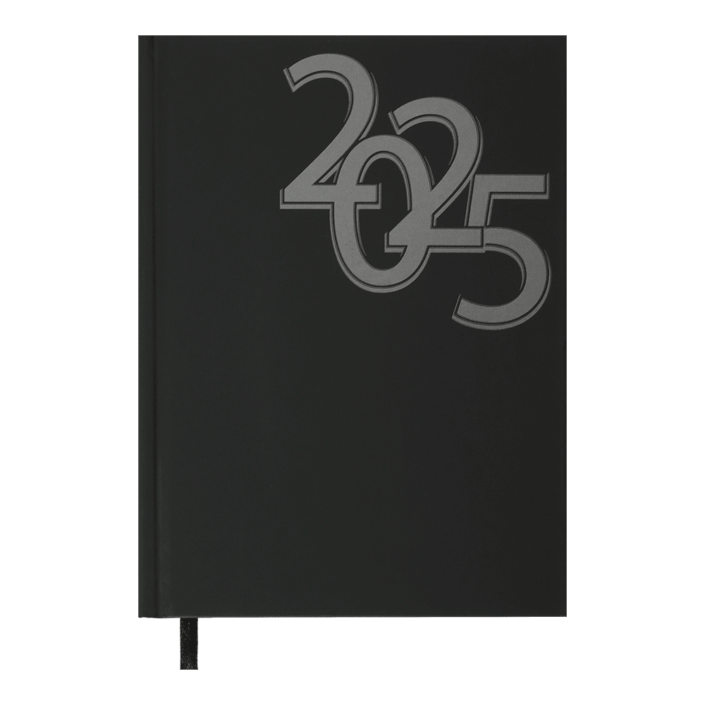 Ежедневник датированный A5, 2025, Office, черный, BM.2164-01