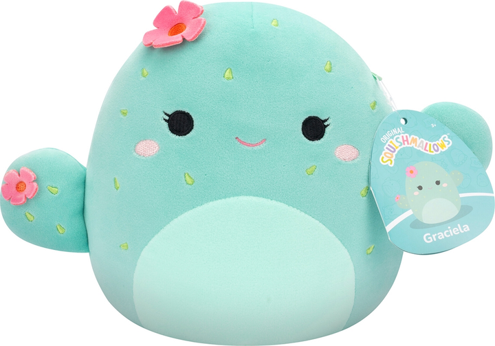 М`яка іграшка SQUISHMALLOWS - КАКТУС ГРАЦІЕЛЛА, 19 см, SQCR06580