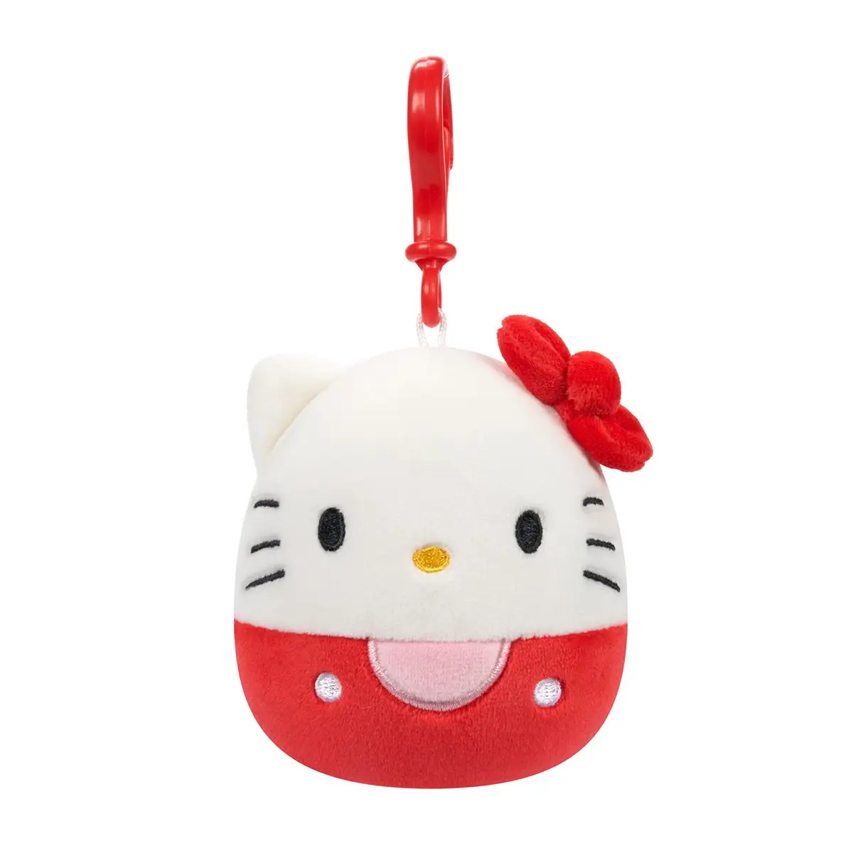 Мягкая игрушка на клипсе SQUISHMALLOWS серии "Хелоу Китти" - ХЕЛОУ КИТТИ, 9 см, SQSN00270