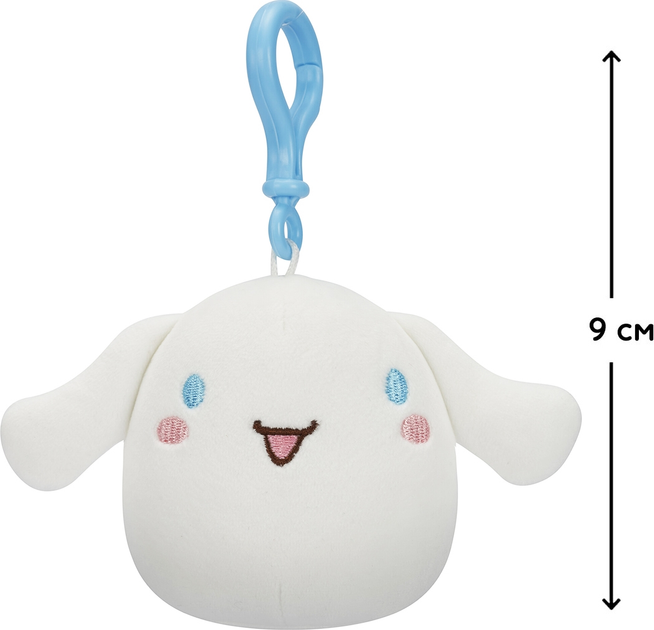 Мягкая игрушка на клипсе SQUISHMALLOWS серии "Хелоу Китти" - СЕННАМОРОЛ, 9 см, SQSN00272 1