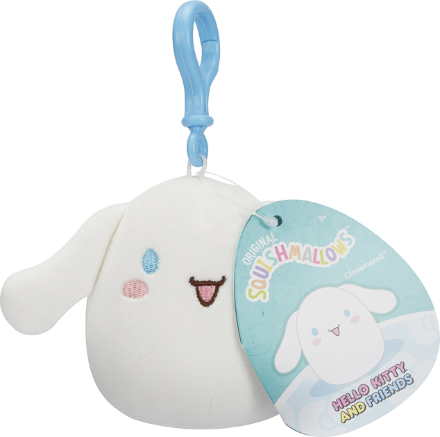 Мягкая игрушка на клипсе SQUISHMALLOWS серии "Хелоу Китти" - СЕННАМОРОЛ, 9 см, SQSN00272 2
