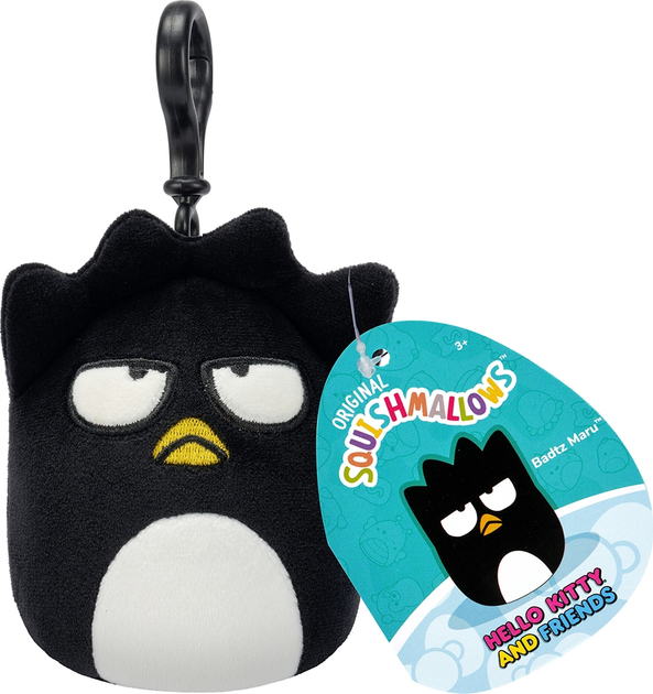 М`яка іграшка на кліпсі SQUISHMALLOWS серії "Хелоу Кітті" - БАДЗ-МАРУ, 9 см, SQSN00275 1