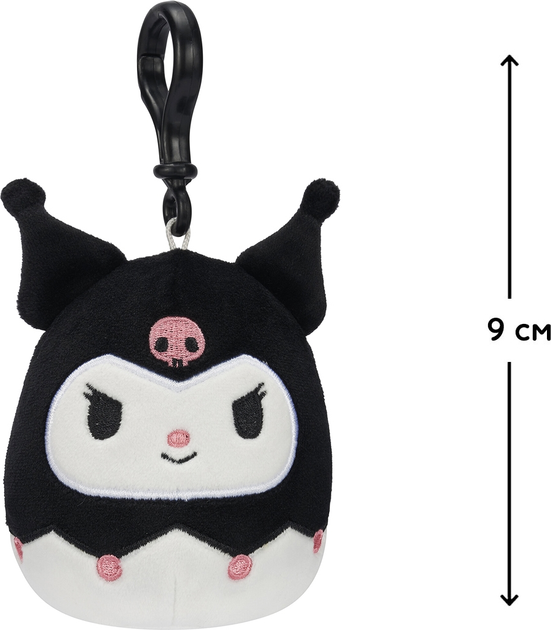 М`яка іграшка на кліпсі SQUISHMALLOWS серії "Хелоу Кітті" - КУРОМІ, 9 см, SQSN00277 1