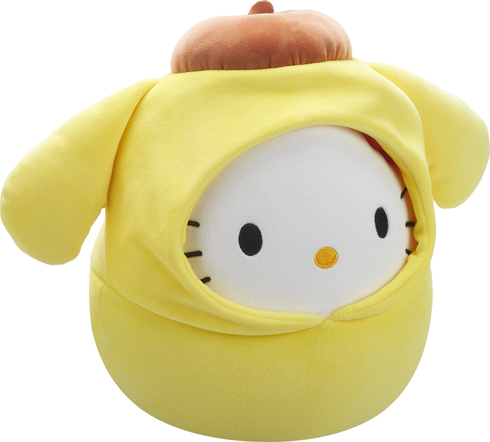 Мягкая игрушка SQUISHMALLOWS серии "Хелоу Китти" - ХЕЛОУ КИТТИ В ОБРАЗЕ ПОМПОМПУРИН, 20 см, SQSN00387 5