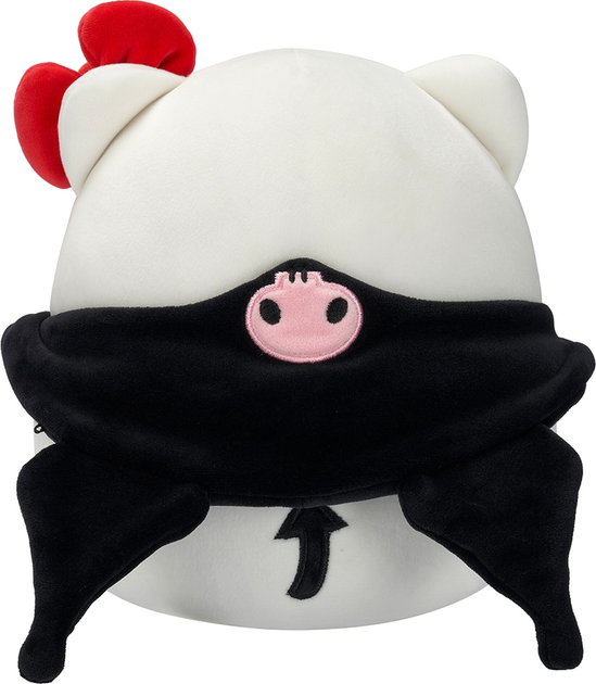 Мягкая игрушка SQUISHMALLOWS серии "Хелоу Китти" - ХЕЛОУ КИТТИ В ОБРАЗЕ КУРОМЕ, 20 см, SQSN00388 8