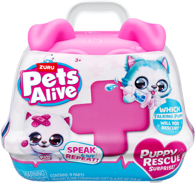 Інтерактивний ігровий набір PETS ALIVE серії "Pet Shop Surprise" S3 - Повторюшка-лікар, 9540